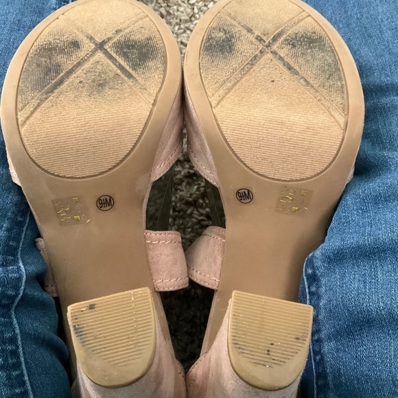 Chinese Laundry Heeled Suede Sandals Size 9.5 - Picture 6 of 10